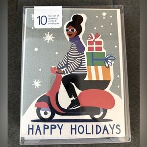 Christmas / Holiday Smithsonian Greeting Cards- 
NEW 10 in box -Blank inside